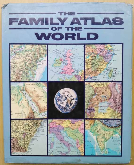 Book-1989-Family Atlas of The World/144pages.