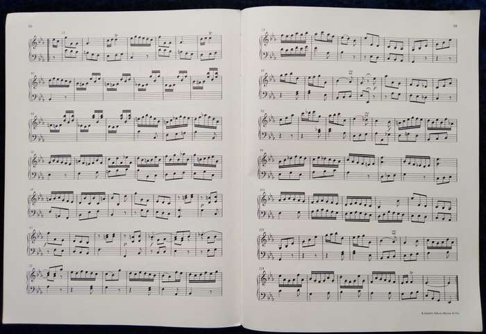 Book-Sechs Leichte Sonaten/Johann Christoph Friedrich Bach/Klaviermusik Der Vorklassik.
