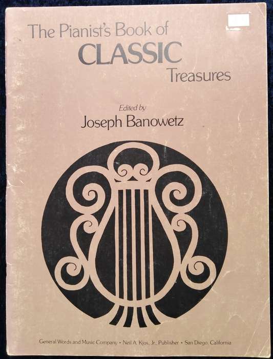 Book-The Pianist`s Book of Classic Treasures/Edited by Joseph Banowetz