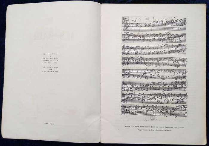 Book-J.S. Bach Forty -Eight Preludes and Fugues Pianoforte/Edited by Donald Francis Tovey.