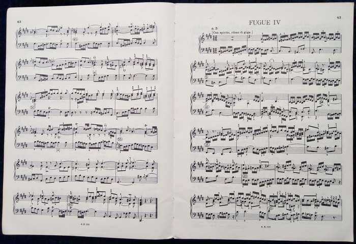 Book-J.S. Bach Forty -Eight Preludes and Fugues Pianoforte/Edited by Donald Francis Tovey.