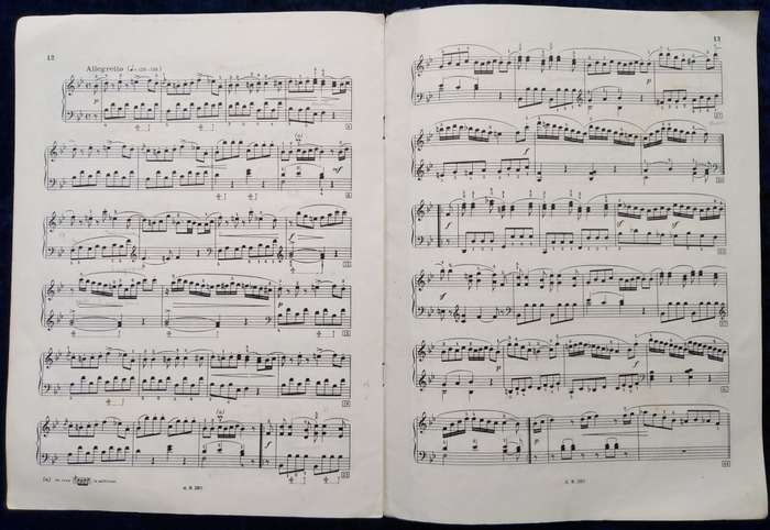 Book-Mozart Sonatas and Miscellaneous Pieces for Pianoforte/Revised and Edited by York Bowen.