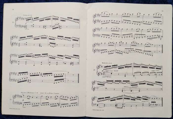 Book-Edition Peters/No 6139/Soulima Stravinsky/The Art of Scales/24 Preludes for Piano.