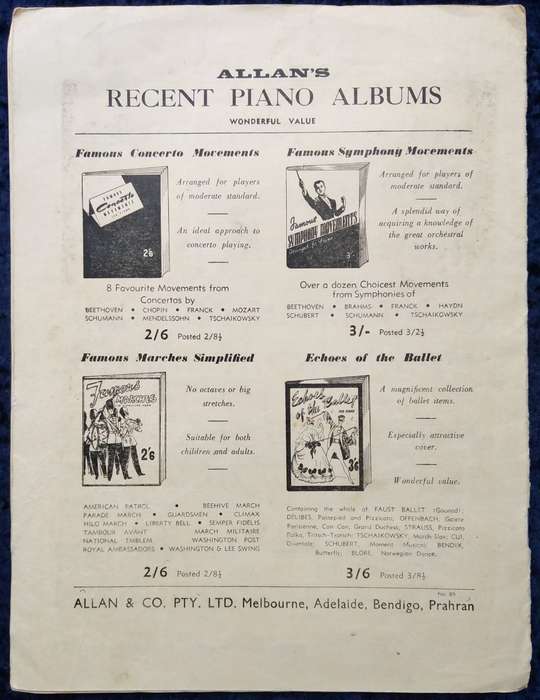 Book-Simplified Piano Edition of The Nut-Cracker Suite/Music by Tschaikowsky.