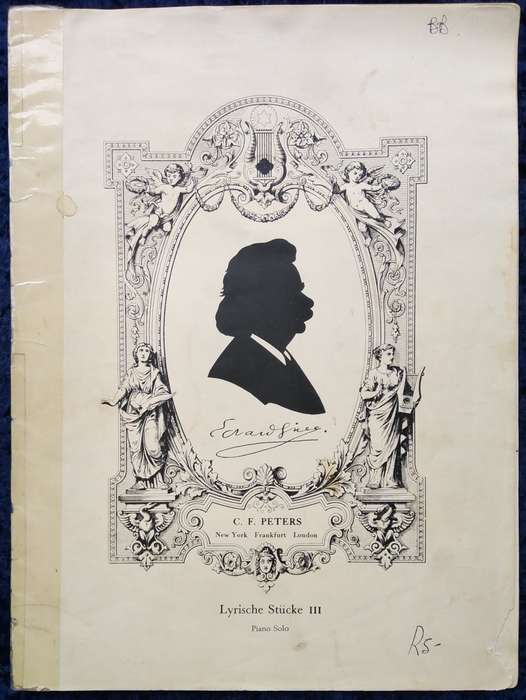 Book-C.F.Peters/Lyrische Stucke III/Piano Solo
