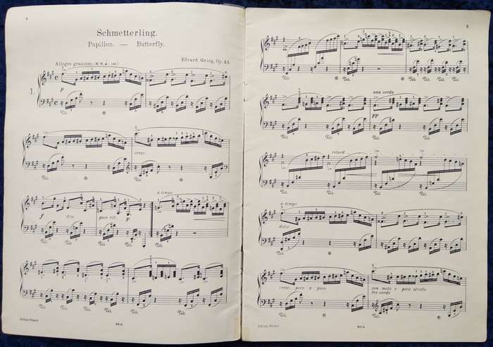Book-C.F.Peters/Lyrische Stucke III/Piano Solo
