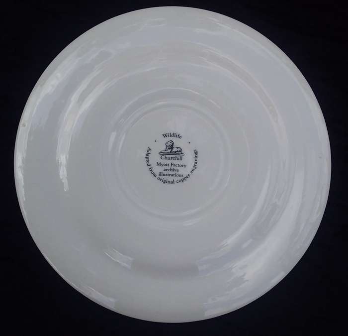 Collectable Plate-Wildlife Churchill-Myott Factory Archive Illustrations-Anas Platyrhynchos