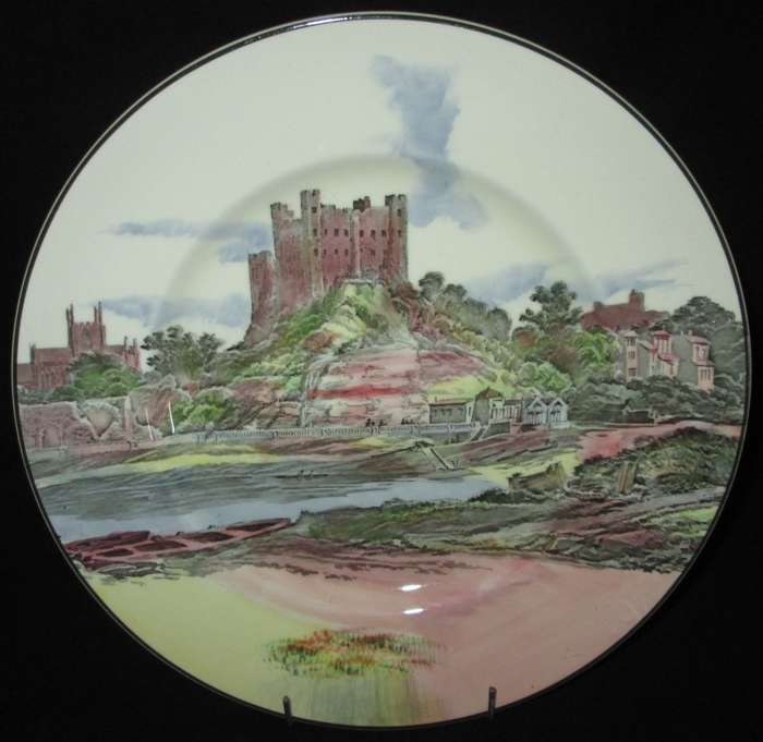 Collectable Wall Decor-Royal Doulton- Rochester Castle Scenery-D6308