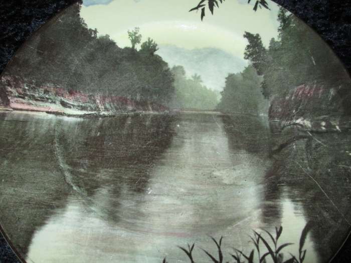 Home Decor-Display Plate-Royal Doulton Wanganui River New Zealand-D6039
