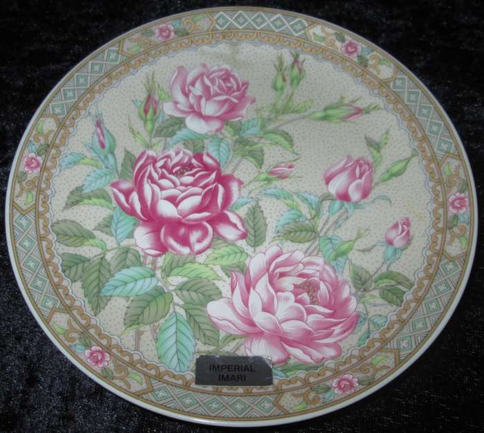 Home Decor-Display Plate-BWA Product Japan Imperial Imari display plate of 16cm Diameter