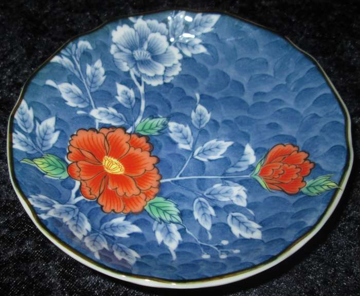 Home Decor-Display Plate-Genuine Imperial Imari 12CM Diameter
