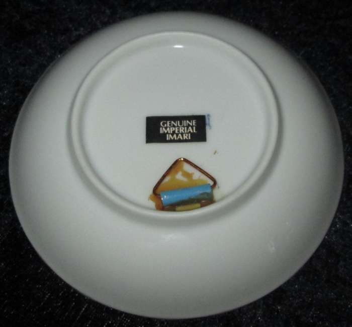 Home Decor-Display Plate-Genuine Imperial Imari 12CM Diameter