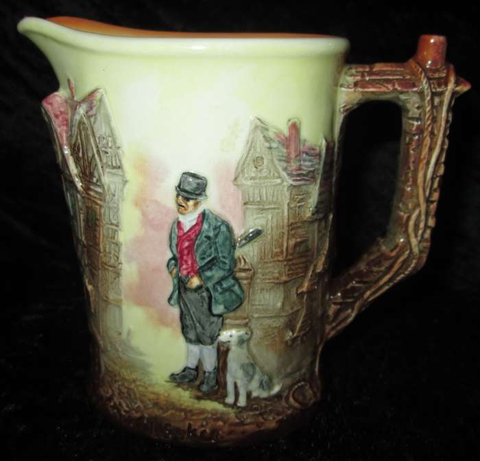 Home Decor-Royal Doulton Bill Sykes from Oliver Twist Jug D6396