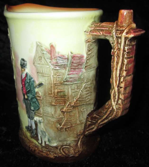 Home Decor-Royal Doulton Bill Sykes from Oliver Twist Jug D6396