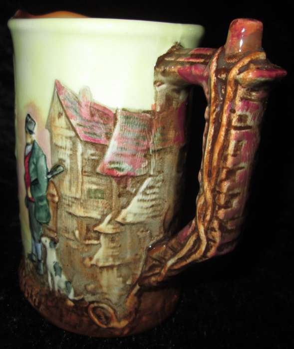 Home Decor-Kitchen Ware-Royal Doulton Bill Sykes from Oliver Twist Jug D6396