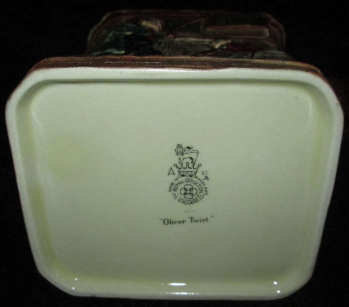 Home Decor-Kitchen Ware-Royal Doulton `Oliver Twist` Jug `22`
