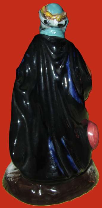 1988 Miniature Royal Doulton Figurine in Box-Good King Wenceslas HN3262-Hand Made and Hand Decorated