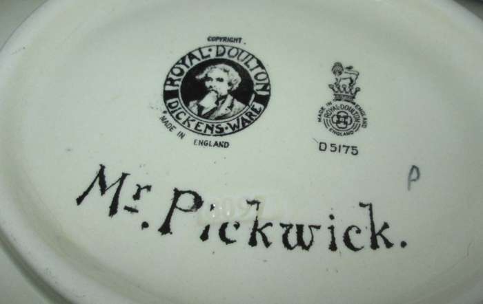 Kitchen Ware-Royal Doulton Bowl-Dickens Ware-Mr. Pickwick D5175 20cm long