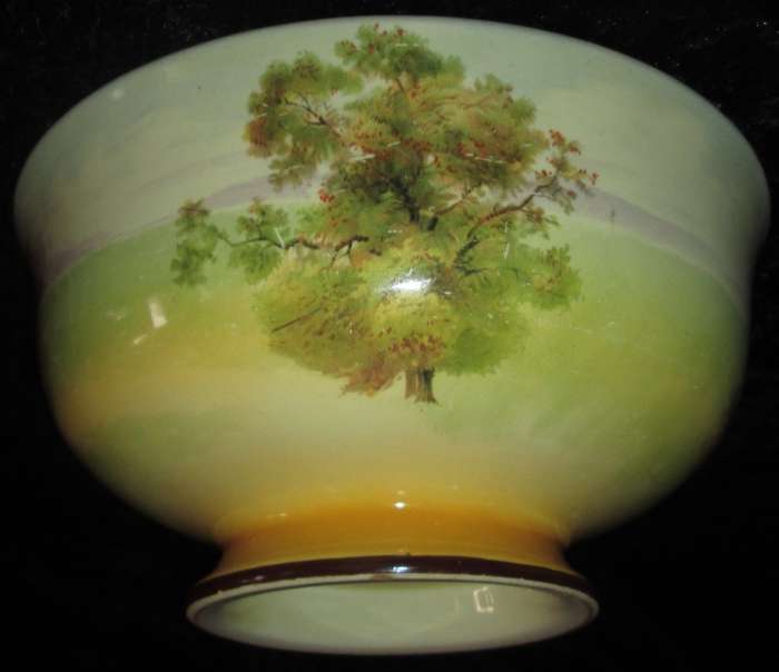 Kitchen Ware-Royal Doulton Footed Bowl-Farmhouse Scenery