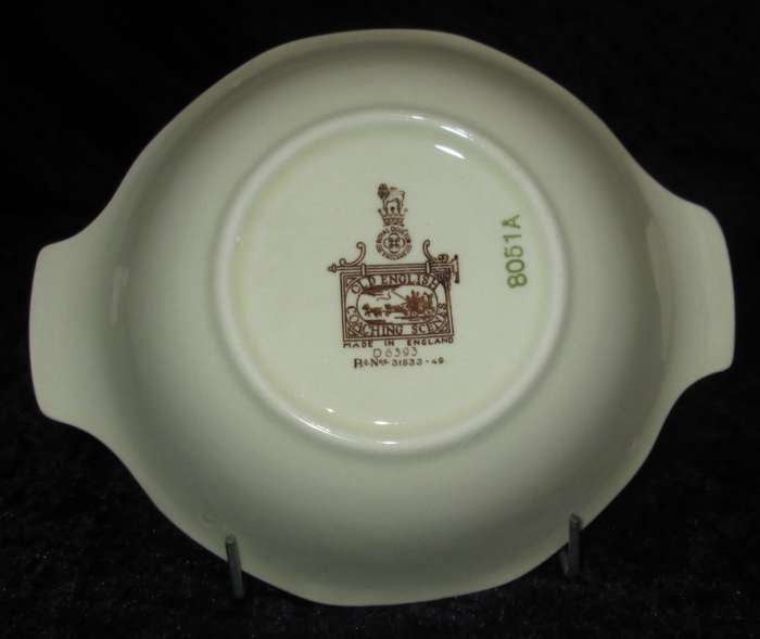 Serving Ware-Royal Doulton Bowl-Old English Coaching Scenes-D6393/8051A
