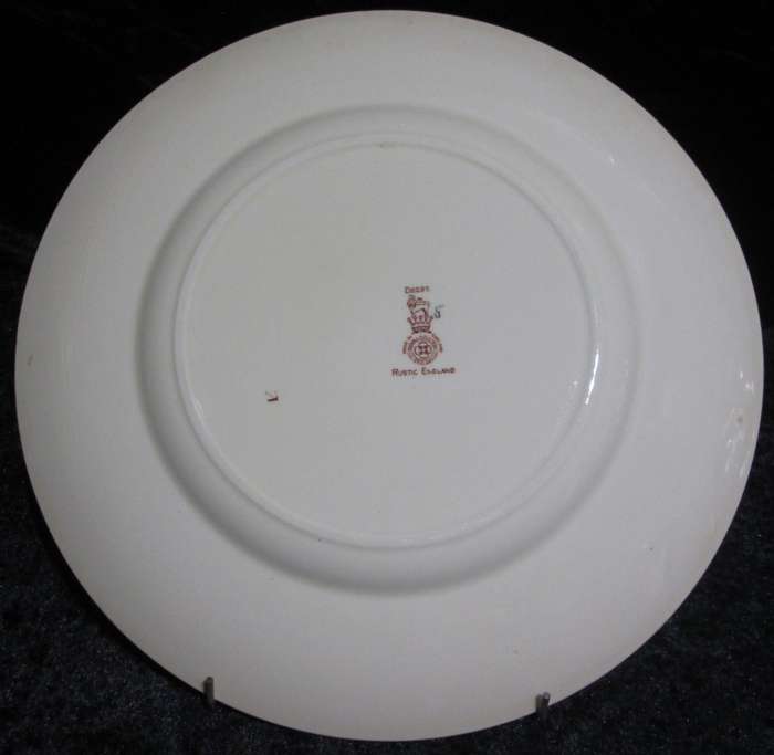 Serving Ware-Royal Doulton Plate-Rustic England-D6297/5