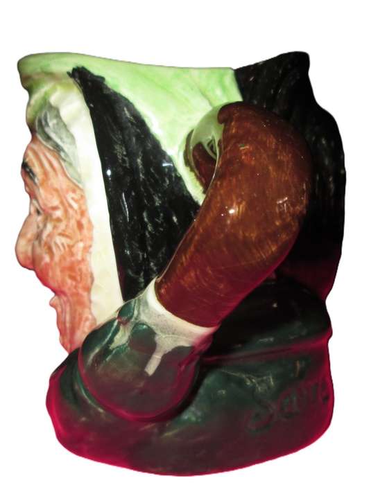 Home Decor-Royal Doulton Toby Jug Sairey Gamp -7.5cm tall