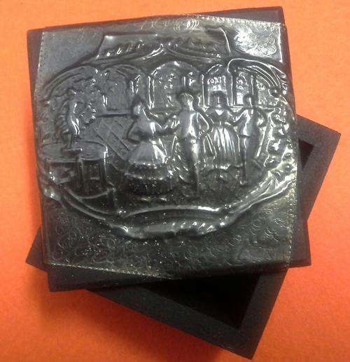 Pewter Art Jewellery box - Handcrafted by Hanli