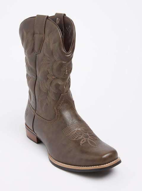 100% Original Men's Rambler Taupe Boots - Size SA 8