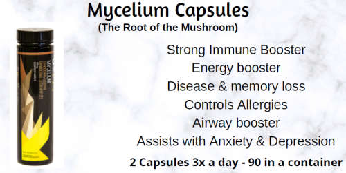 Organo Ganoderma Lucidum Mycelium EXPIRED STOCK  PRICE REDUCED