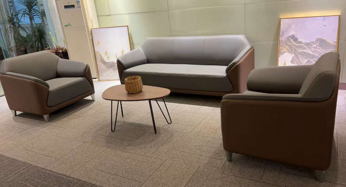 GOF Furniture  Merlot Office Sofa