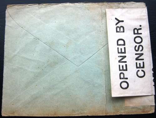 PORTUGAL - 1916 - CENSORED MAIL - POSTAL HISTORY - PENSION HOTEL , LISBON.