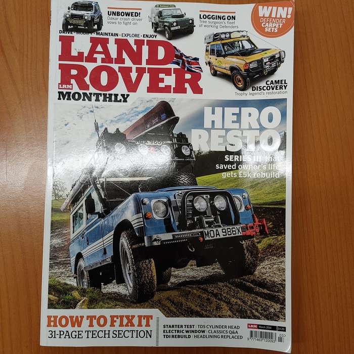 Land Rover Monthly Magazine