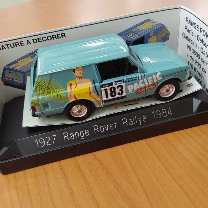 Range Rover Rally Solido 1984 1:43 Rare