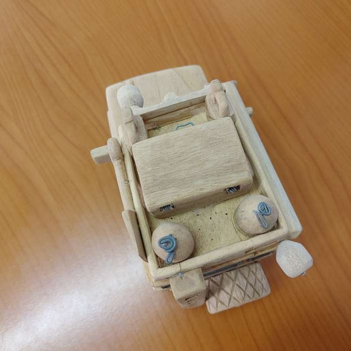Land Rover Defender Malawian Wood Craft