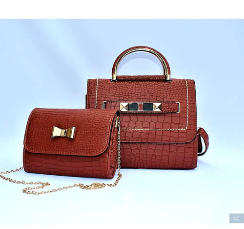 Gorgeous AND Chic 2-Piece Handbag