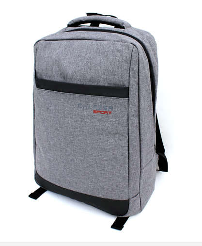 Slim Laptop Backpack - Available in Grey, Black or Blue
