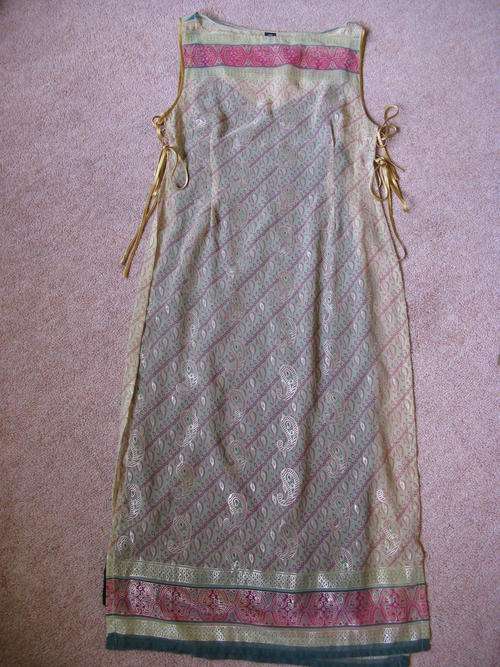Sexy Translucent Chiffon Double Layer Dress