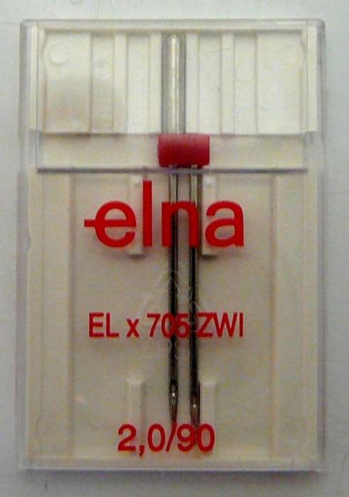 Twin Needle for ELNALOCK L5D ELX 705 ZWI 2,0/90