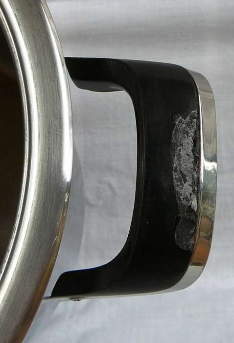 A Selection of 3 AMC 24 cm Stainless Steel Pots