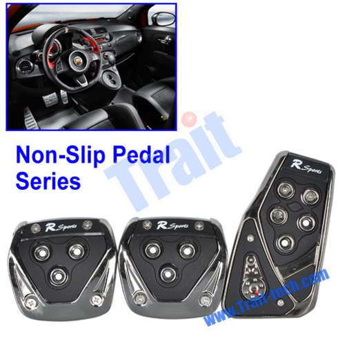 New Safety NON-SLIP Car Pedal Pads NON-SLIP Cover Black