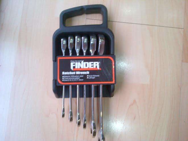 5 piece FINDER Ratchet Wrench Set