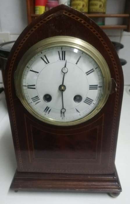 Magnificent large mantel clock c1860