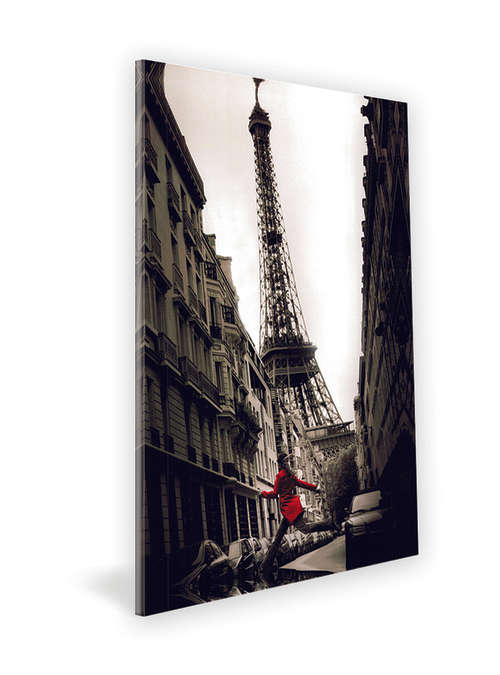 50CM x 70CM Paris Eiffel Tower Canvas Print