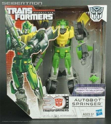 Transformers Generations Voyager Springer 30th Anniv. Triple Changer