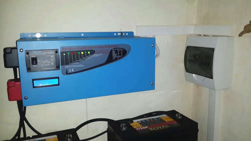 DEVEL 6000W CONTINUOUS POWER 18000W PEAK POWER PURE SINE WAVE INVERTER-ONE OF THE BEST - R 14900.00