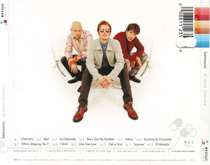 SEMISONIC - All about chemistry (CD) 088 112 355-2 NM (R25 SALE)