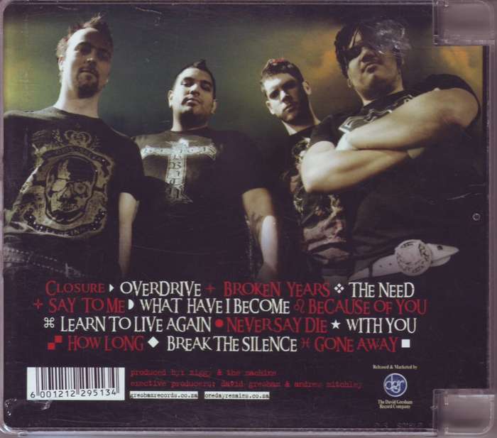 ONE DAY REMAINS - Sins, convictions and confessions (casing a bit worn)  NM (R25 SALE)