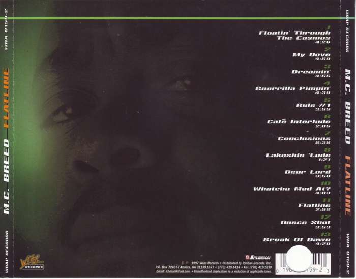 MC BREED - Flatline (CD) WRA 8159-2 EX
