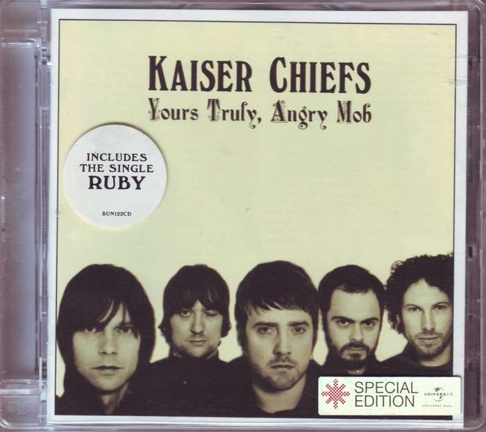 KAISER CHIEFS  - Yours truly, angry mob (CD) BUN122CD NM
