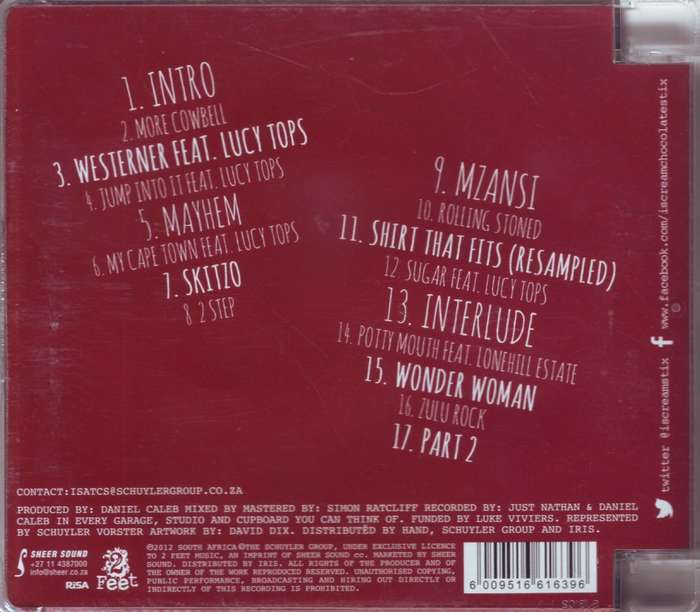 iSCREAM and THE CHOCOLATE STIX - The paradox (CD) SLCD 266 NM (R25 SALE)